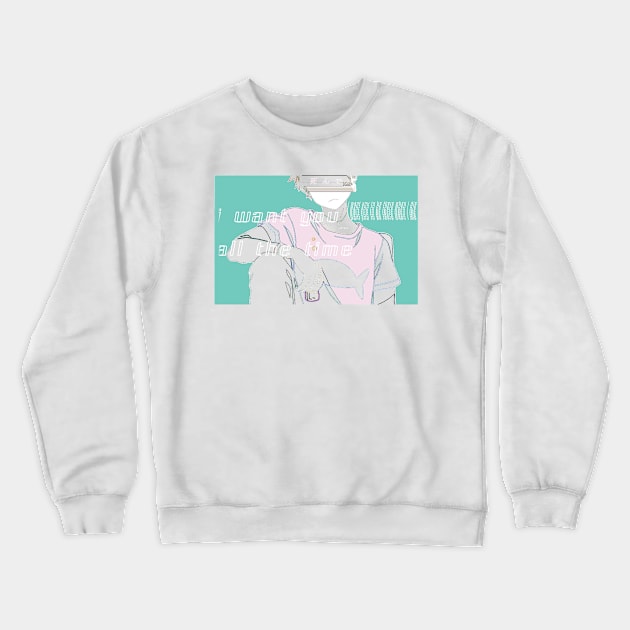 Kanojo Okarishimasu ''WHEN I DIE'' V1 Crewneck Sweatshirt by riventis66